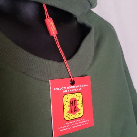 NWT HFLA HOMME FEMME 2 sides RedRum unisex NOS - Picture 2 of 6